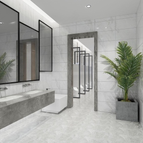 现代公共卫生间3D模型下载